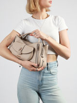 Handtassen Jessa Guess Beige jessa BG836206-vue-porte